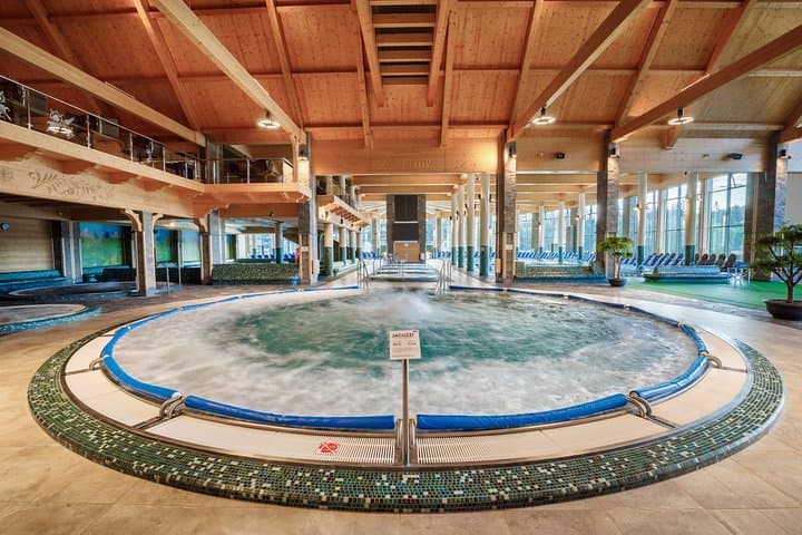 Horse sleigh ride in the countyside and Thermal Pools in one day, private tour