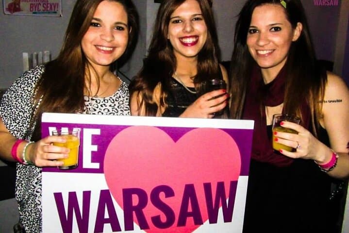 #1 Pub Crawl Warsaw with Optional Premium 1 Hour Open Bar