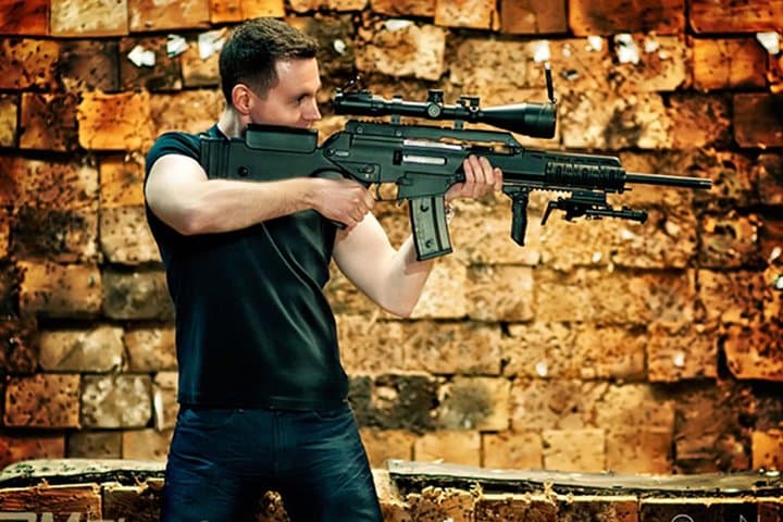 Gun Shooting Experience with Hotel Transfers in Katowice