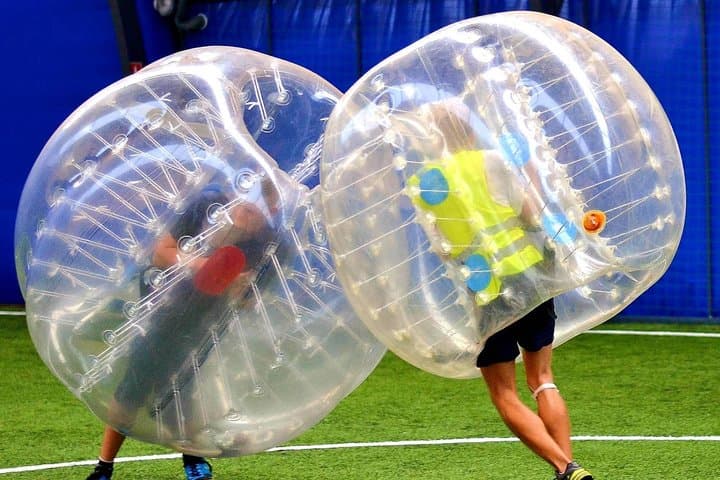 Gdansk: Bubble Football with Hotel Transfers