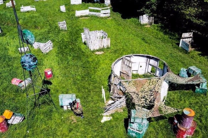 Wroclaw Outdoor Paintball with Hotel Transfers