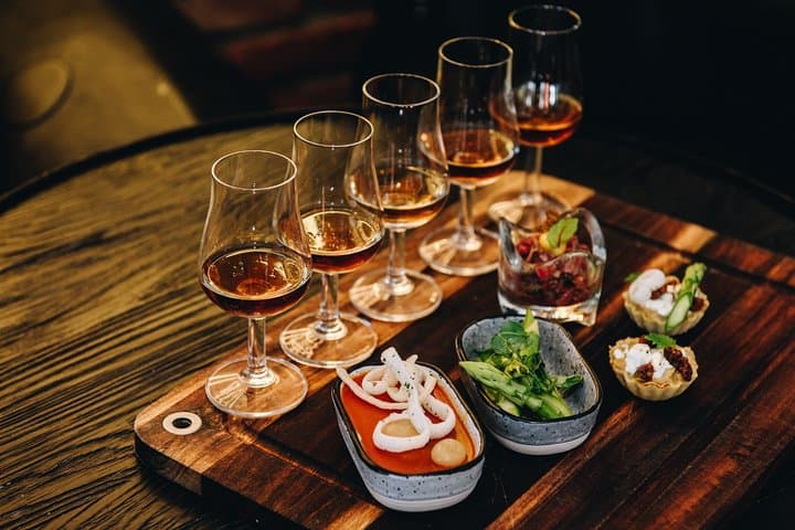Premium Whisky Tasting and Food Pairing in Gdańsk