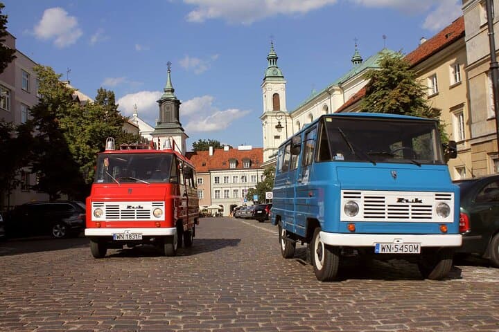 Best of Warsaw - private tour by retro minibus