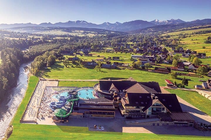 Chocholowska Thermal Complex Aerial View