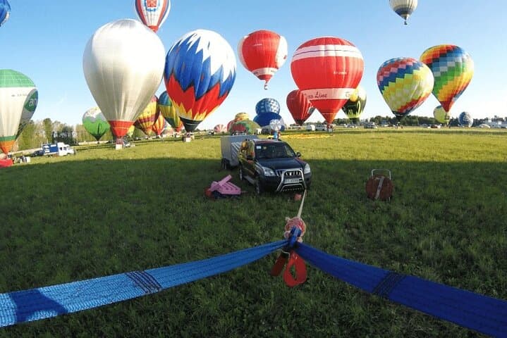 Balloon flight day tour from Warsaw