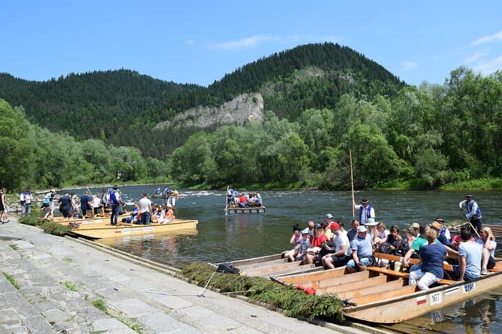Full-Day Dunajec River Rafting Private Tour from Krakow