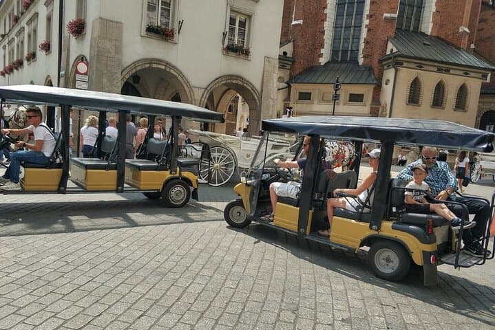 Golf Cart Group Tour via Old Town, Jewish Kazimierz and Ghetto