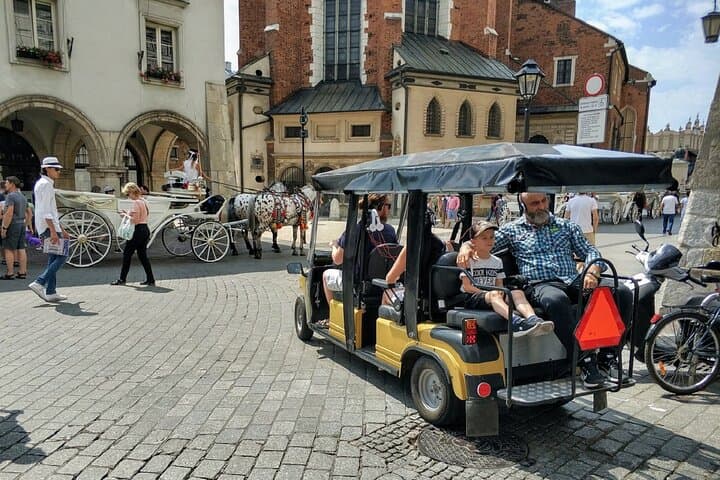 1-Hour Tour to Krakow's Old Town by Electric Golf Cart