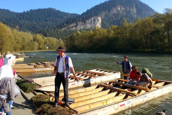 From Krakow: Dunajec River Full-Day River Rafting Private Tour