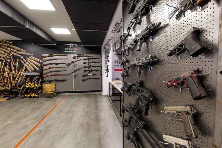 Shooting Range: Best value shooting package with hotel pickup