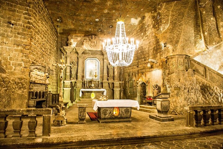 Wieliczka Salt Mine - Underground Chapel of St. Kinga