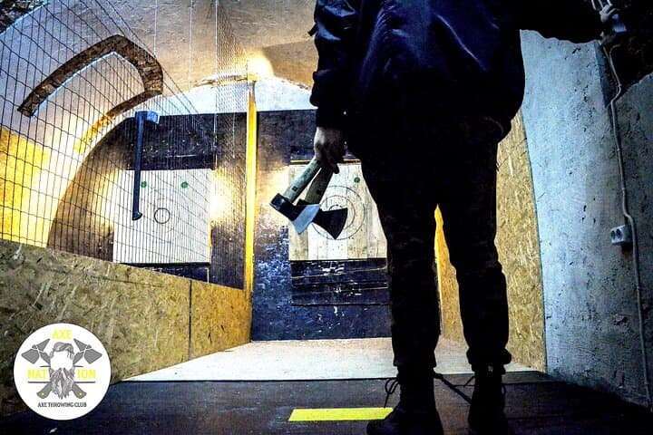 Axe Throwing Krakow in Axe Nation - best club in Poland
