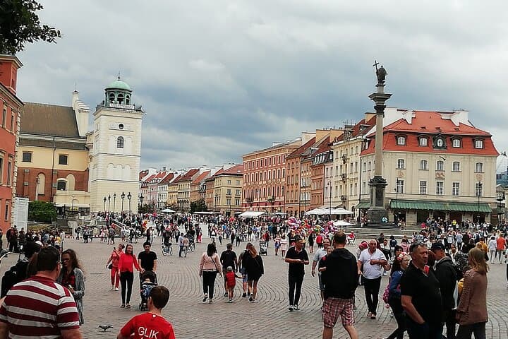 The Castle Square in Warsaw