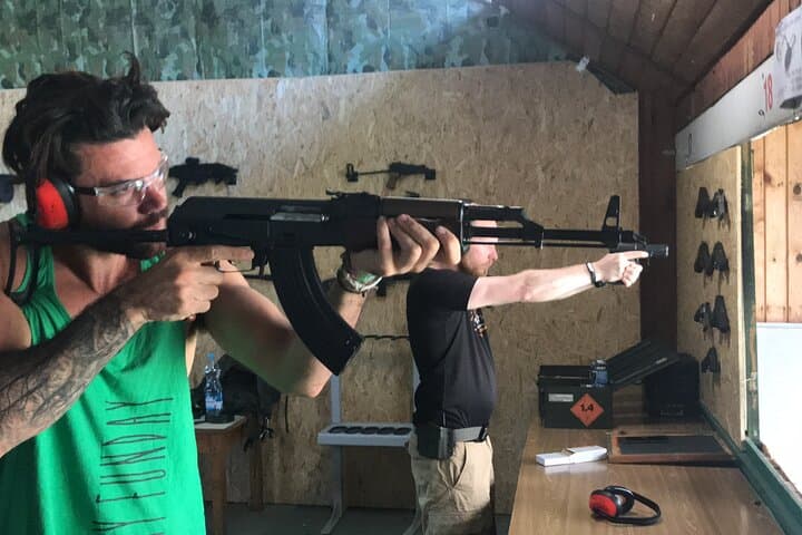 Krakow Extreme Shooting Range with Hotel Pick-Up