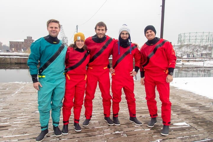 Drysuits for winter kayaking