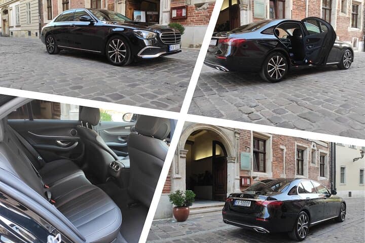 Mercedes-Benz E-Class (up to 3 passengers)