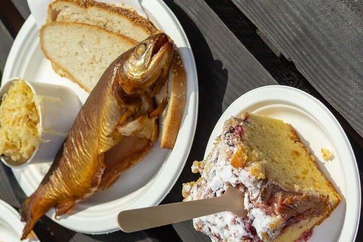 Delicious Ojcow trout