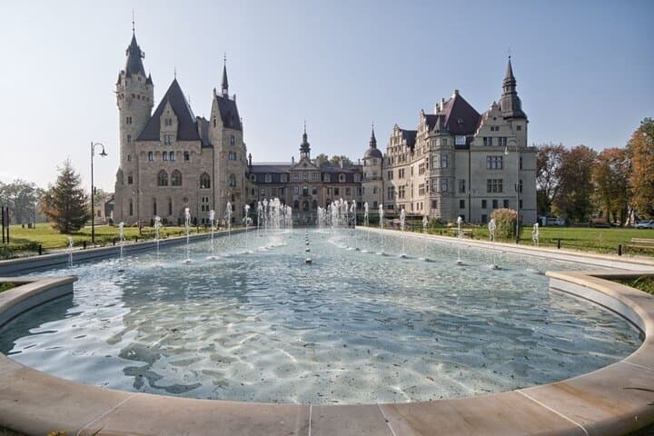 Self Guided Tour to Moszna Castle from Wroclaw