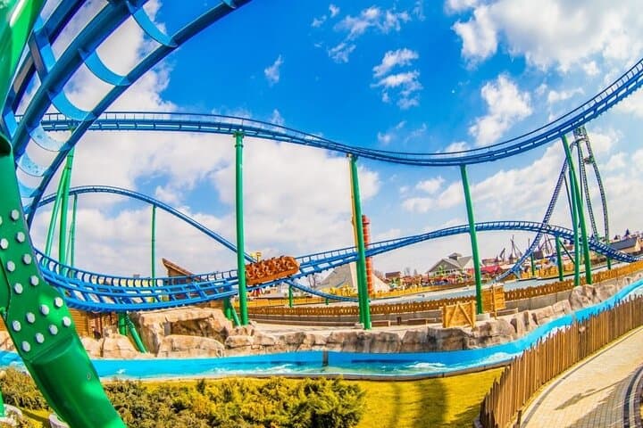Energylandia Theme Park Ticket and Transportation From Krakow