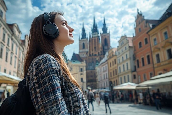 Krakow Stories: Self-Guided Audio Tour With 100 Top Sights
