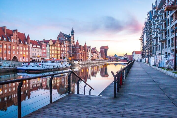 History of Gdansk Tour by Kayak on the Motława River