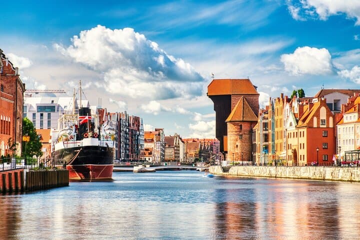 History of Gdansk Tour by Kayak on the Motława River