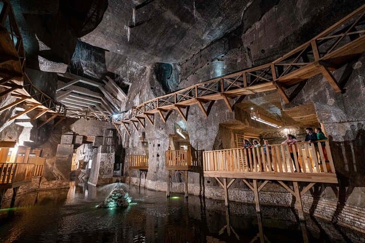 Krakow to Wieliczka Salt Mine Private Transfer from City Centre
