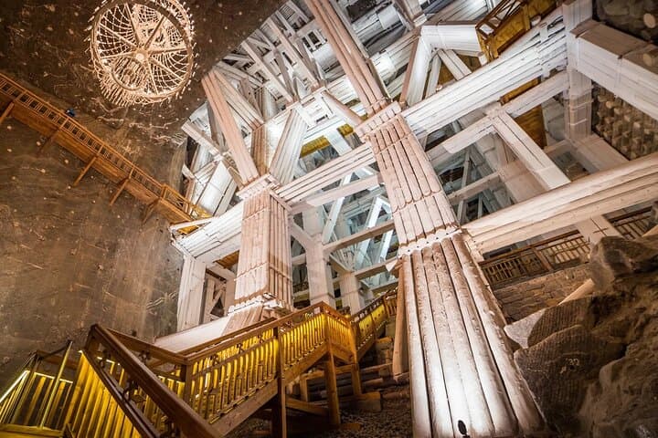 Krakow to Wieliczka Salt Mine Private Transfer from City Centre