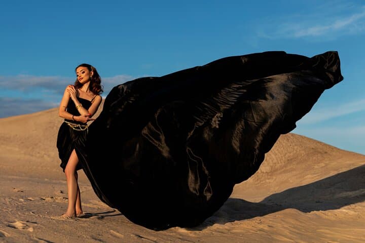 Flying dress - Drone Video Shoot