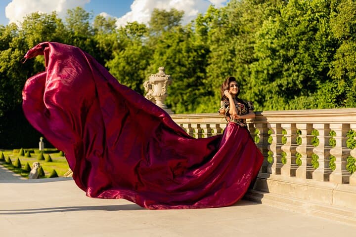 Flying dress - Drone Video Shoot