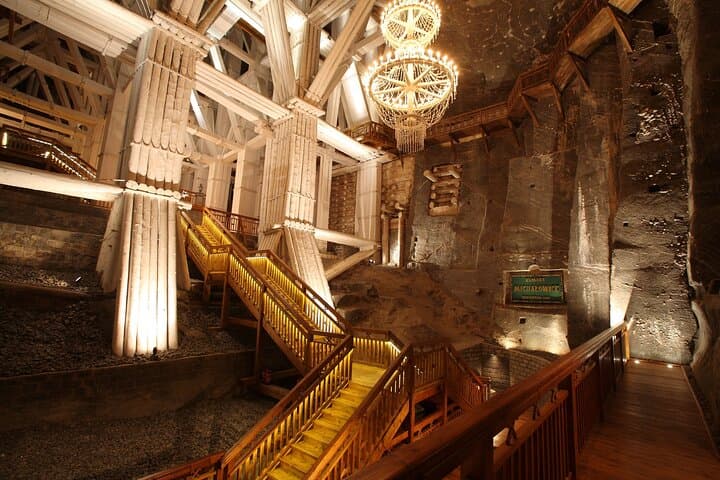 Salt Mine Guided Tour from Krakow (hotel pick up)