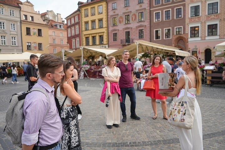 Warsaw Old Town Walking Tour with a Scenic Vistula Boat Ride