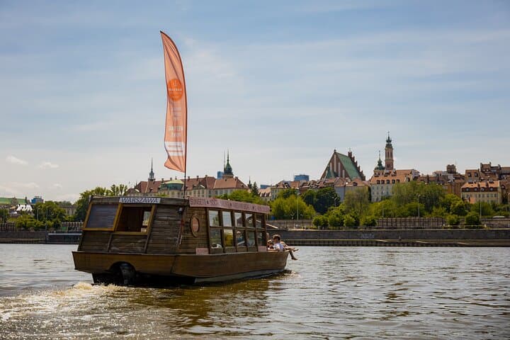 Warsaw Old Town Walking Tour with a Scenic Vistula Boat Ride