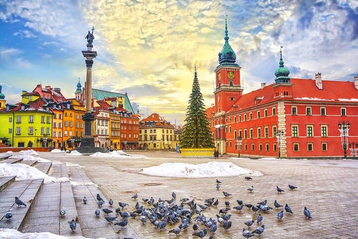 Best of Warsaw Full-Day Private Tour with Transport & Ticket