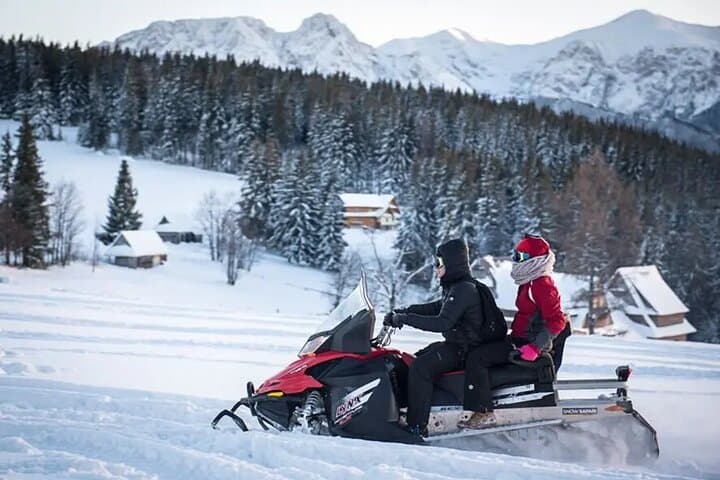 Krakow: Zakopane, Snowmobiles, Cable Car & Hot Springs Tour