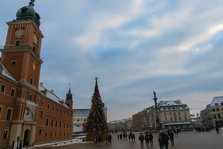 Warsaw: Polish Christmas Tour with Food and Drinks