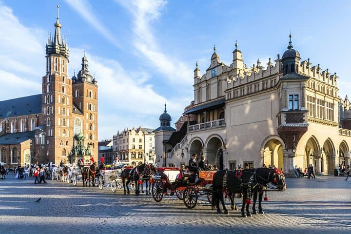Krakow: Old Town, St. Mary's Church and Rynek Underground