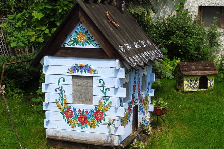 ZALIPIE - painted village, unique small group tour from Krakow