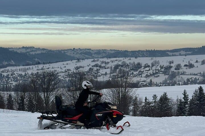 Snowmobile & Quad Adventure with Bonfire from Krakow