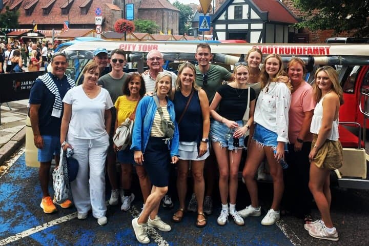 Gdansk Highlights Sightseeing City Tour by Golf Cart Buggy