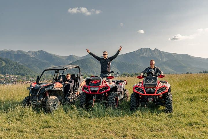 From Zakopane: Tour with Quad Safari, Hot Springs & Local Tasting
