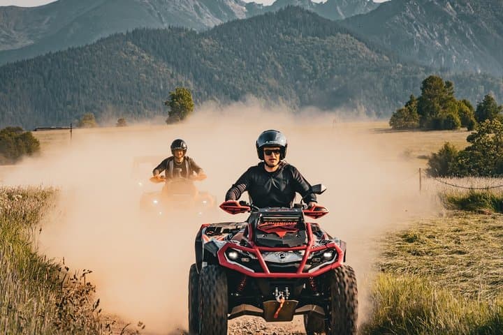 From Zakopane: Tour with Quad Safari, Hot Springs & Local Tasting