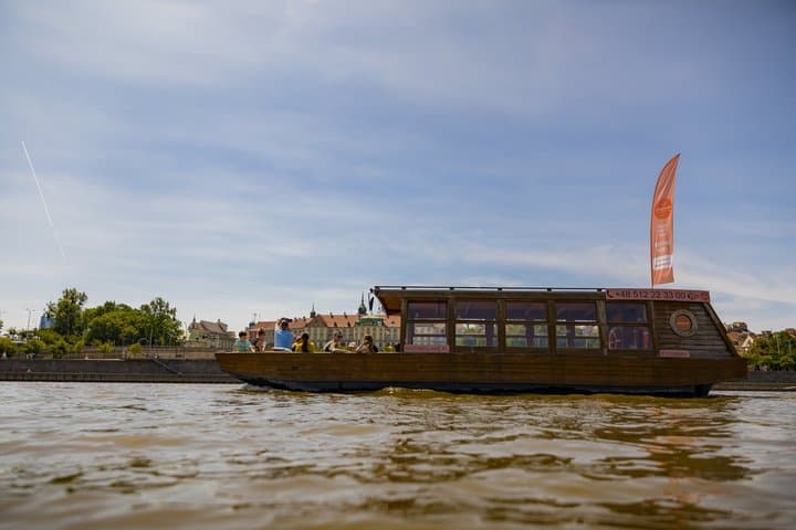 Warsaw Vistula River Sunset Cruise with Welcome Drink