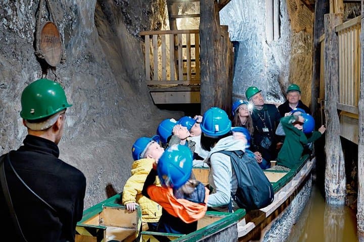 Krakow: Bochnia Salt Mine Tour with Underground Train and Boat