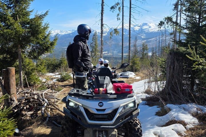 Tatra Mountains Snowmobile or Quad Adventure from Zakopane