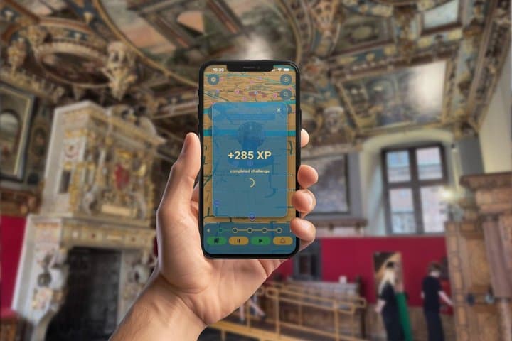 Gdańsk Golden Age GPS App Walking Tour Mobile Game