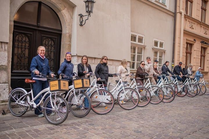 Krakow: Discover the Jewish Quarter with a Bike Tour
