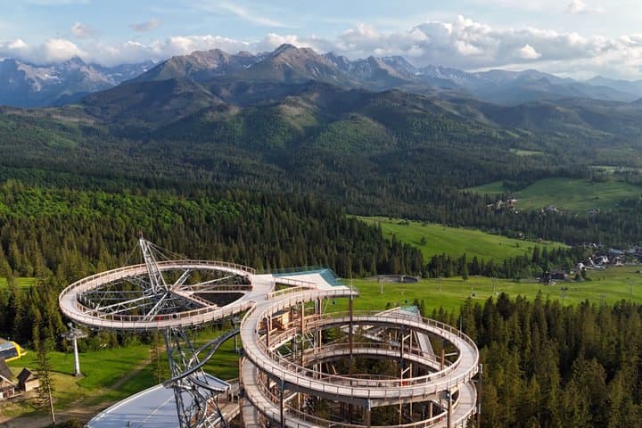 From Krakow: Dunajec Rafting, Skywalk and Thermal Baths