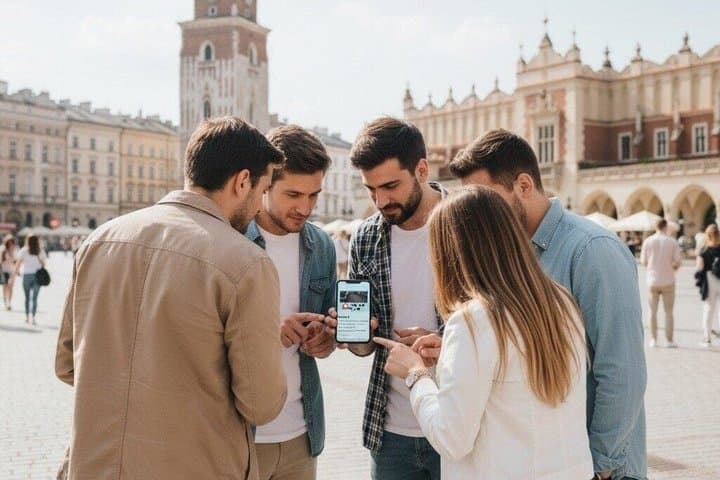 Self Guided Secrets of Kraków Exploration Game Tour
