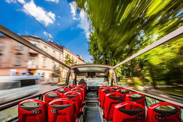 Krakow City Sightseeing Hop-On Hop-Off Bus with Audio Guide - 24h
